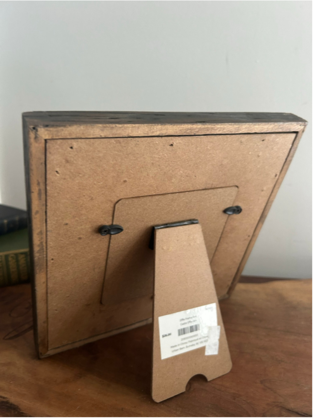 Urban Barn Picture wood Frame Brown Dark Brown 4x4￼ - Picture 4 of 8